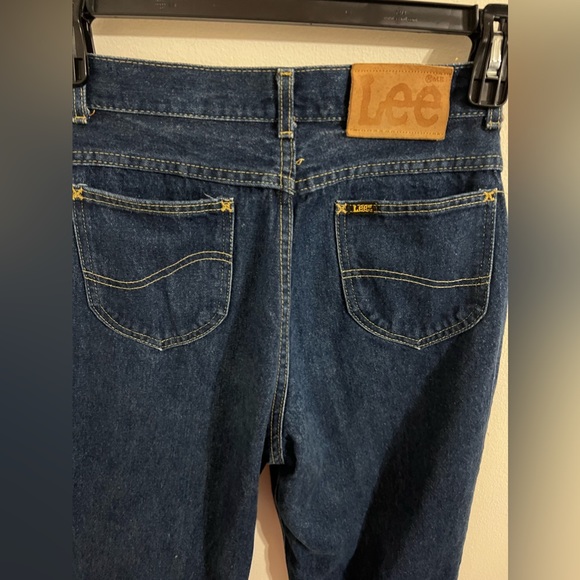 Vintage Lee 70s/ 80s Union Made Straight Leg Jeans - Picture 7 of 9